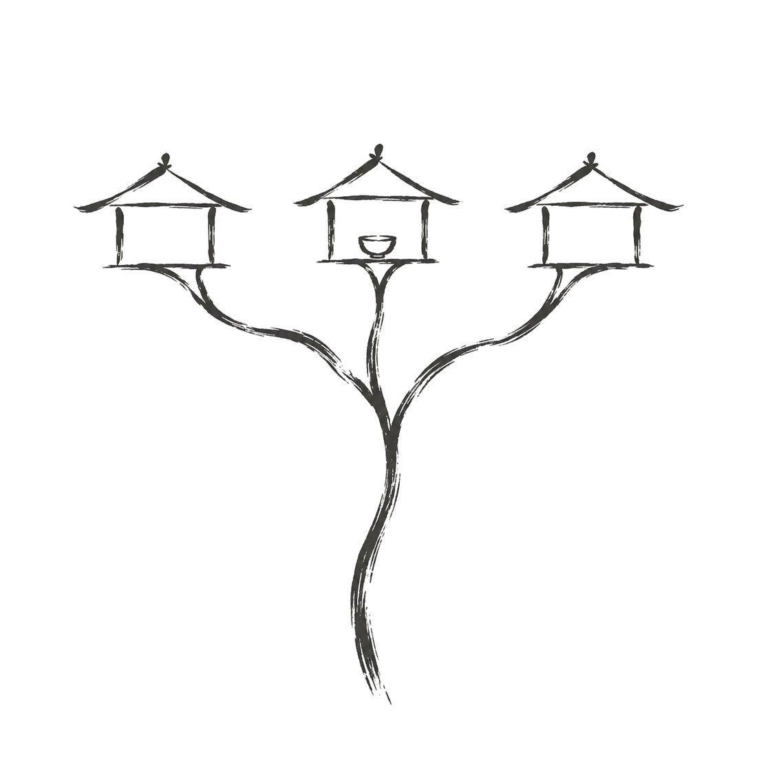 一本の幹から三つの枝へ ― 三千家